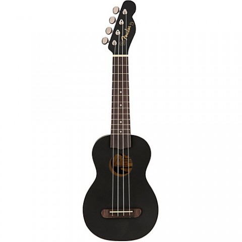Fender Venice Soprano Ukulele - Black